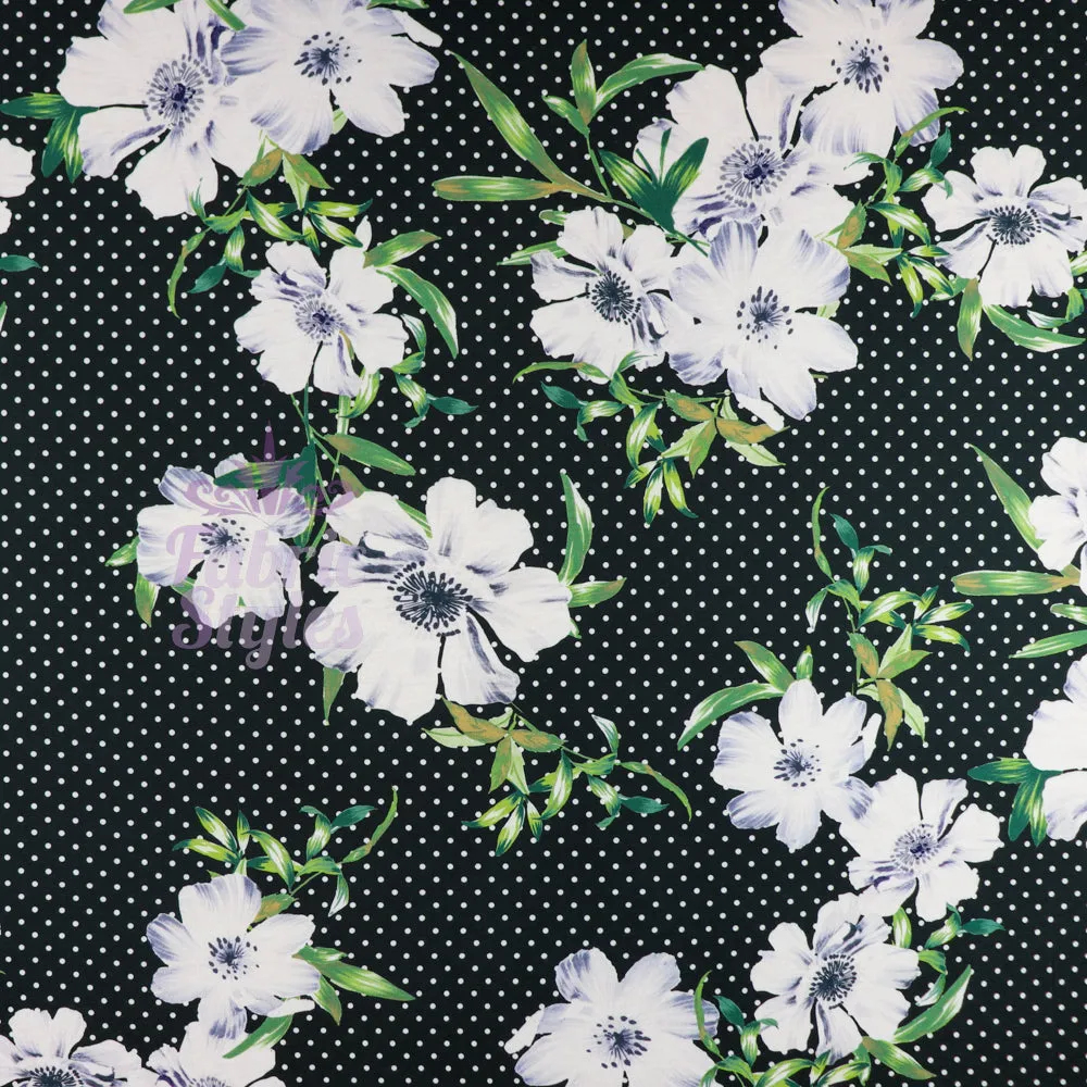 FS1041 Floral Polka Dot